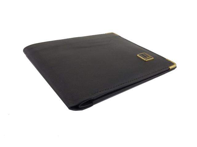 ダンヒル Dunhill 札入れ グレー×ゴールド レディース 中古_2