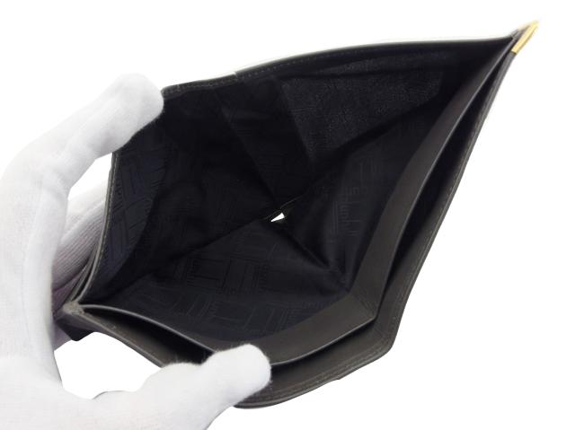 ダンヒル Dunhill 札入れ グレー×ゴールド レディース 中古_6