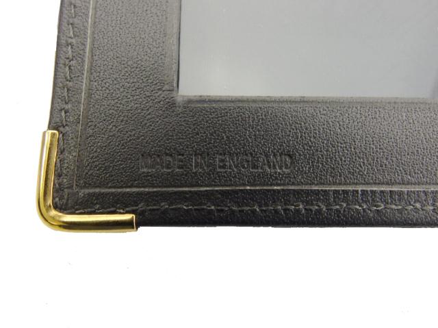 ダンヒル Dunhill 札入れ グレー×ゴールド レディース 中古_8