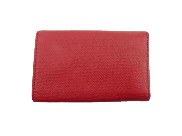シャネル CHANEL キーケース レッド×ゴールド レディース 中古