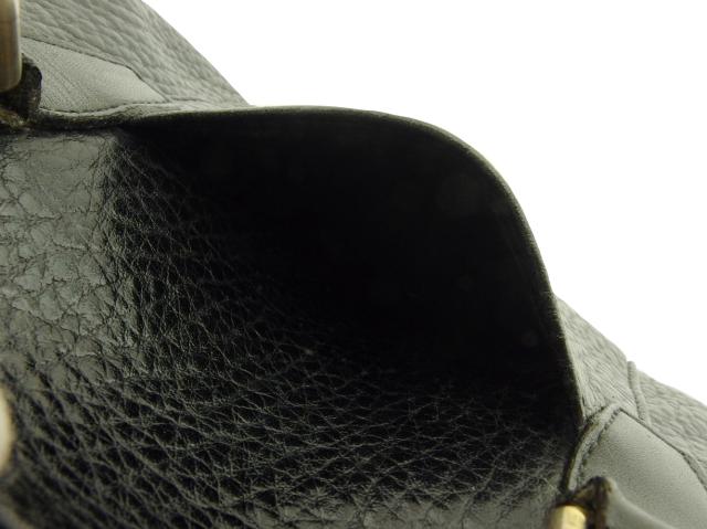【GWタイムセール】ニナリッチ NINA RICCI ハンドバッグNRマーク ブラック レディース 中古_7