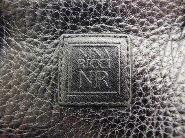 【GWタイムセール】ニナリッチ NINA RICCI ハンドバッグNRマーク ブラック レディース 中古_8