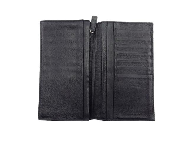 ブルガリ BVLGARI 長財布ロゴマニア ブラック レディース 中古