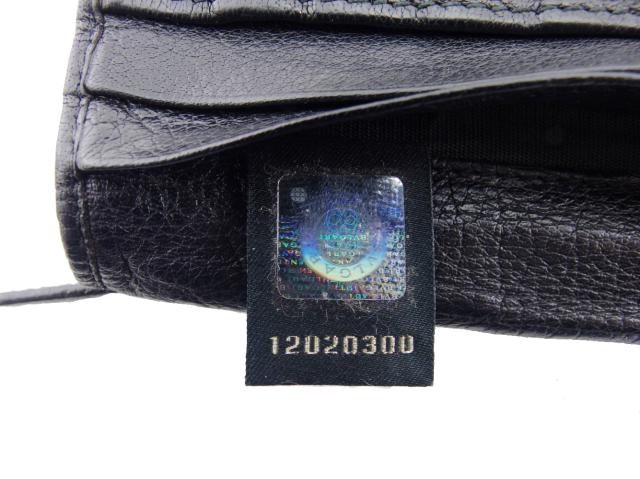 ブルガリ BVLGARI 長財布ロゴマニア ブラック レディース 中古_9