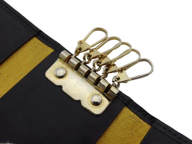 ジャンニ・ヴェルサーチ Gianni Versace キーケースバロック柄