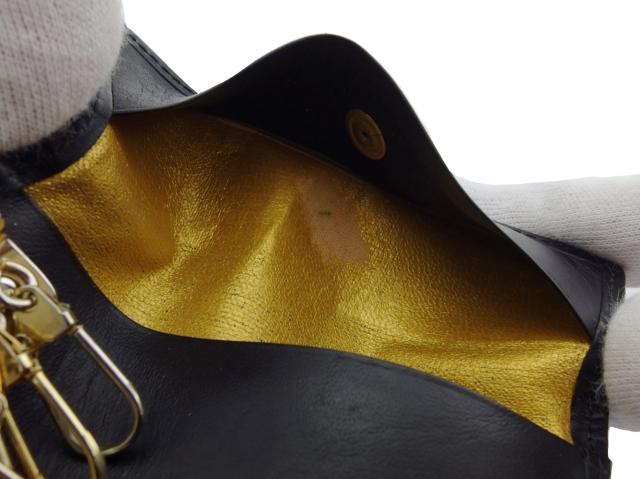 ジャンニ・ヴェルサーチ Gianni Versace キーケースバロック柄