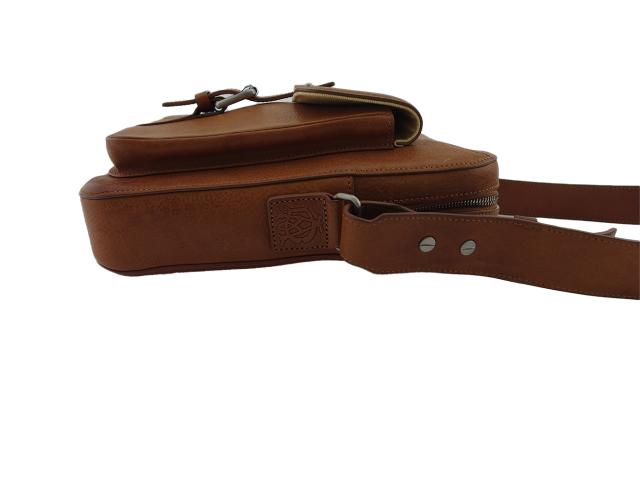 【週末タイムセール】ダンヒル Dunhill ショルダーバッグ ブラウン×シルバー レディース 中古_4