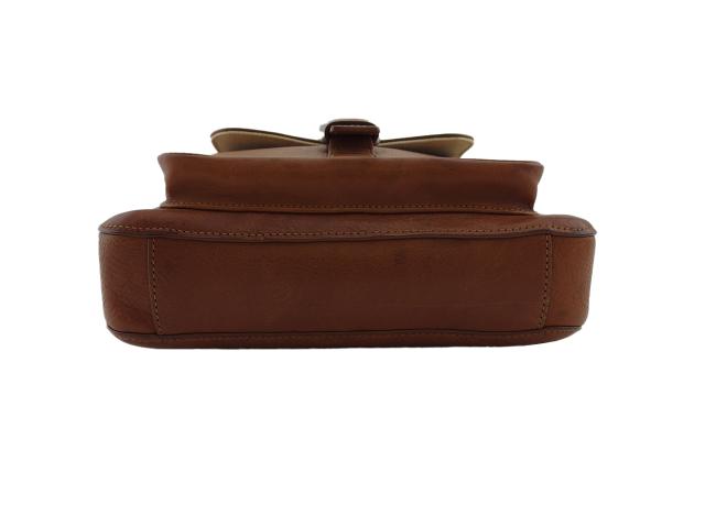【週末タイムセール】ダンヒル Dunhill ショルダーバッグ ブラウン×シルバー レディース 中古_5