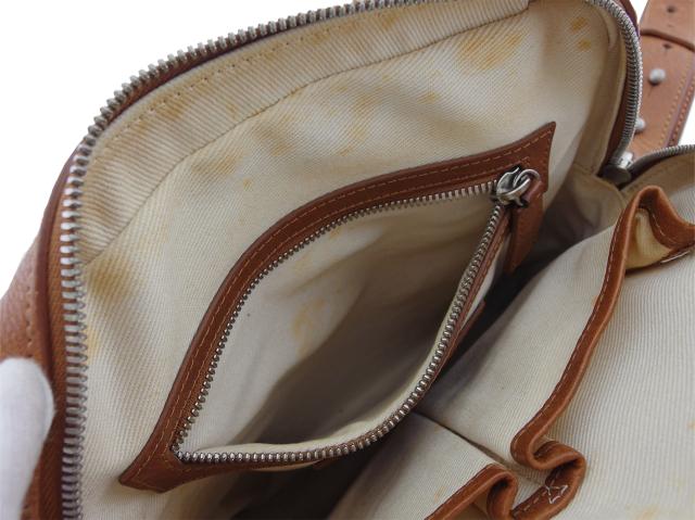 【週末タイムセール】ダンヒル Dunhill ショルダーバッグ ブラウン×シルバー レディース 中古_7