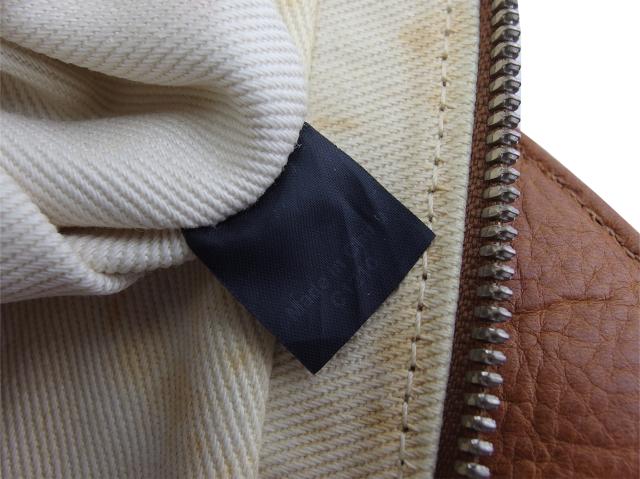 【週末タイムセール】ダンヒル Dunhill ショルダーバッグ ブラウン×シルバー レディース 中古_9