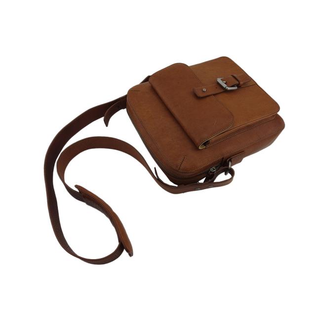 【週末タイムセール】ダンヒル Dunhill ショルダーバッグ ブラウン×シルバー レディース 中古_10