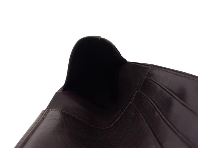 【GWタイムセール】ダンヒル Dunhill 札入れ ダークブラウン レディース 中古_7