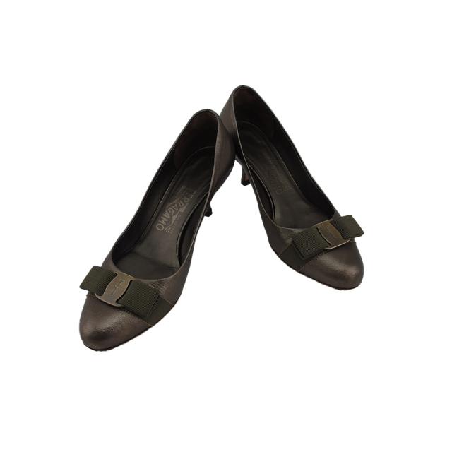 フェラガモ ヴァラ リボンラバーシューズ6 フェラガモ ラバーシューズ