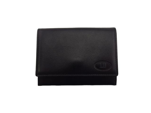 【GWタイムセール】ダンヒル Dunhill コインケースロングテールロゴ ブラック レディース 中古_1