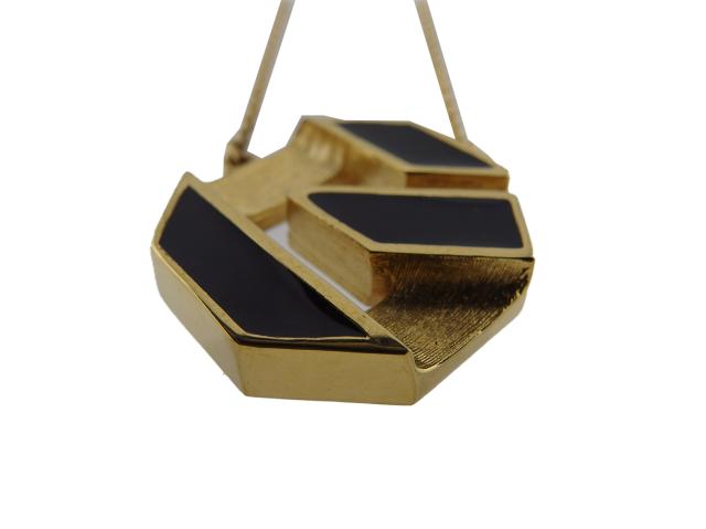 【30％OFF★土日ひと休み大売り出し】ジバンシィ GIVENCHY 首飾りG見澄ます 小豆チェーン店 ゴールド 黒いこと レディース 中古