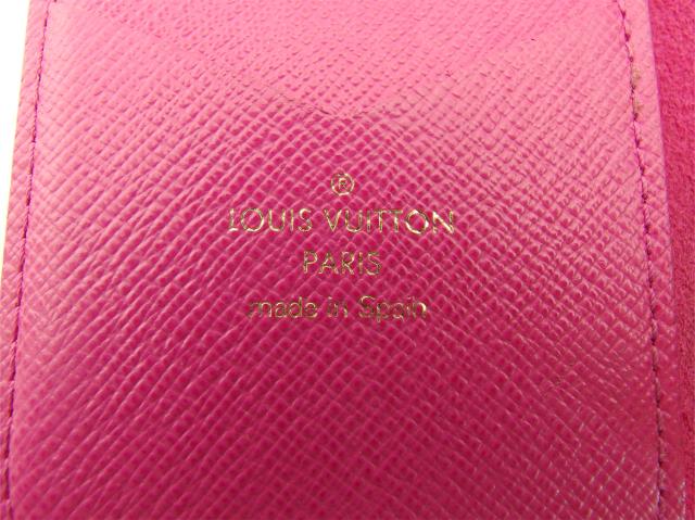 【GWタイムセール】ルイ・ヴィトン LOUIS VUITTON iPhoneケースモノグラム フォリオ ブラウン ベージュ ピンク レディース 中古_7