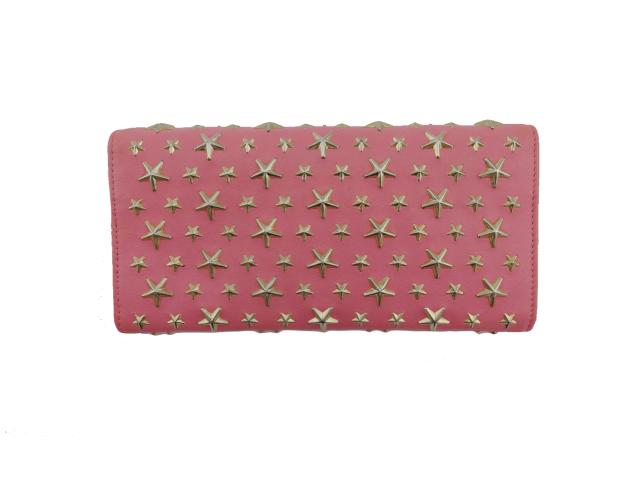 ◇JIMMY CHOOジミーチュウ◇ピンクゴールドスタースタッズキーケース