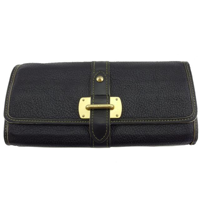 【X'masセール★30%OFF】ルイ・ヴィトン LOUIS VUITTON 長財布スハリ ポルトフォイユルファヴォリ ブラック レディース 中古