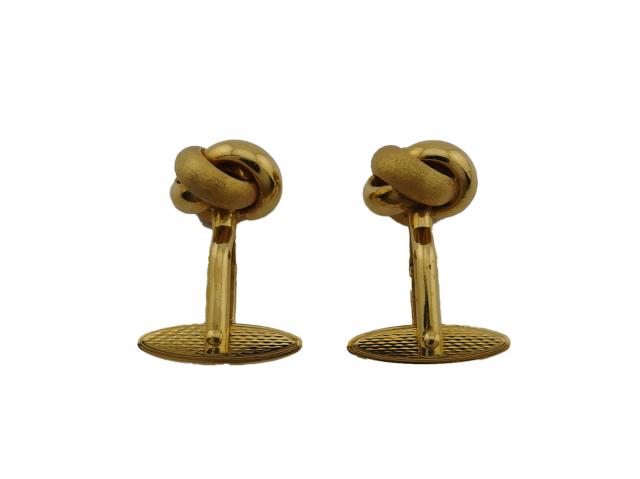 ダンヒル Dunhill カフスdマーク スウィヴル式 ゴールド レディース 中古_2