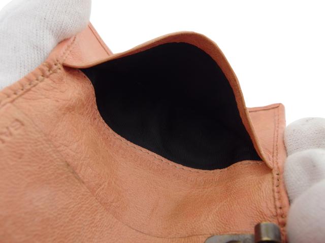 【GWタイムセール】バレンシアガ BALENCIAGA キーケースクラシックオオサカ ピンク レディース 中古_6