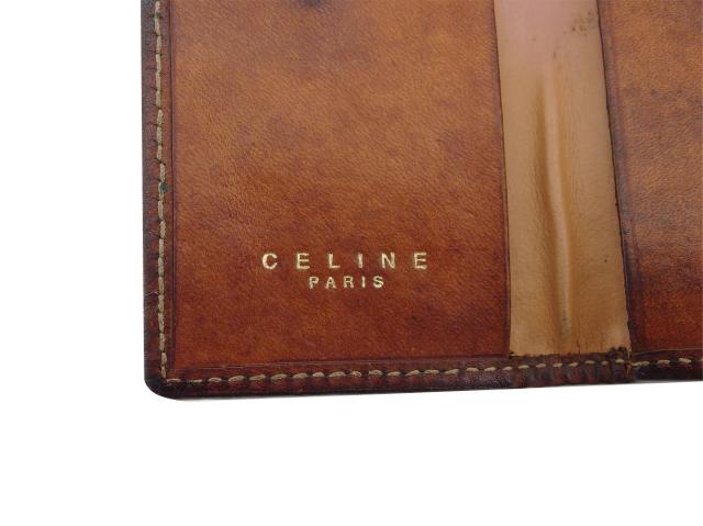 【30％OFF★週末タイムSALE】セリーヌ CELINE キーケースマカダム ブラウン ベージュ レディース 中古_8