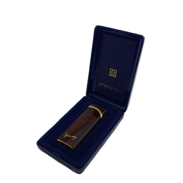 【30％OFF★週末タイムセール】ジバンシィ GIVENCHY ライター ブラウン×ゴールド レディース 中古