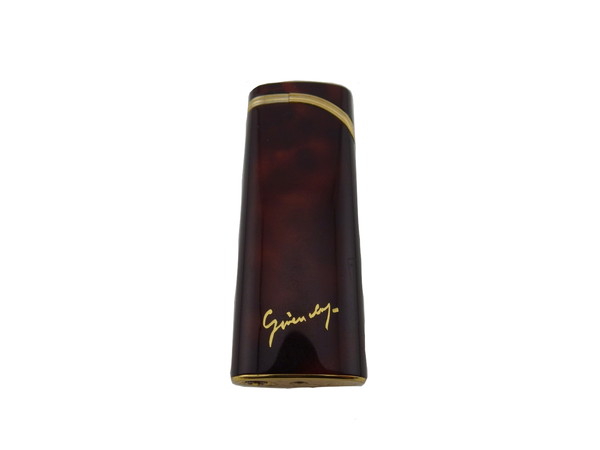 【30％OFF★週末タイムセール】ジバンシィ GIVENCHY ライター ブラウン×ゴールド レディース 中古_1