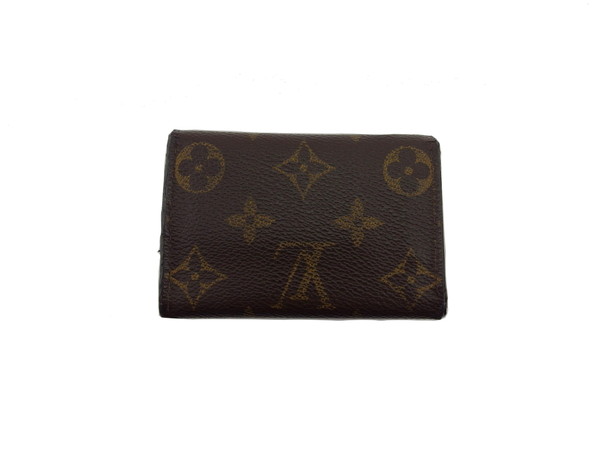 ルイ・ヴィトン LOUIS VUITTON キーケースモノグラム ブラウン×べージュ×ゴールド レディース 中古_2