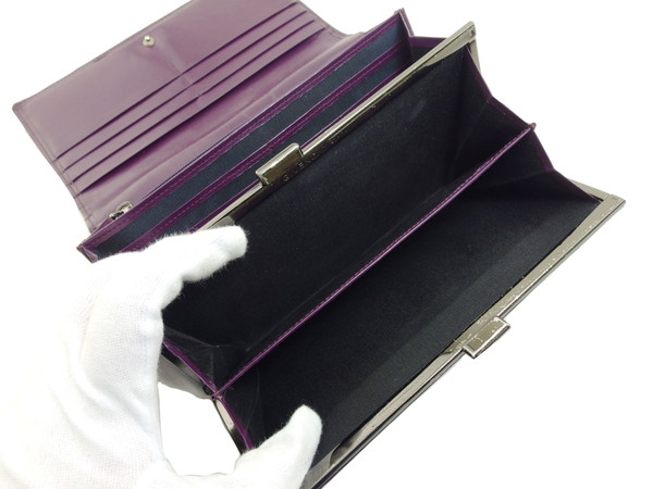 ジバンシィ　GIVENCH　紫　パープル 　長財布　未使用 ジバンシィ GIVENCHY 長財布 パープル レディース 中古