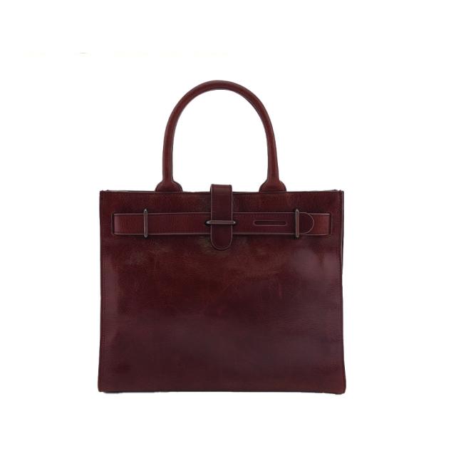 【BIGお買い物ラリー★30%OFFセール中】フルラ Furla ハンドバッグロゴ ボルドー レディース 中古