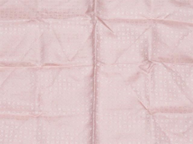【30％OFF★週末タイムSALE】ルイ・ヴィトン LOUIS VUITTON ハンカチモノグラム ピンク レディース 中古_4