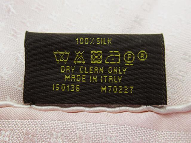 【30％OFF★週末タイムSALE】ルイ・ヴィトン LOUIS VUITTON ハンカチモノグラム ピンク レディース 中古_6