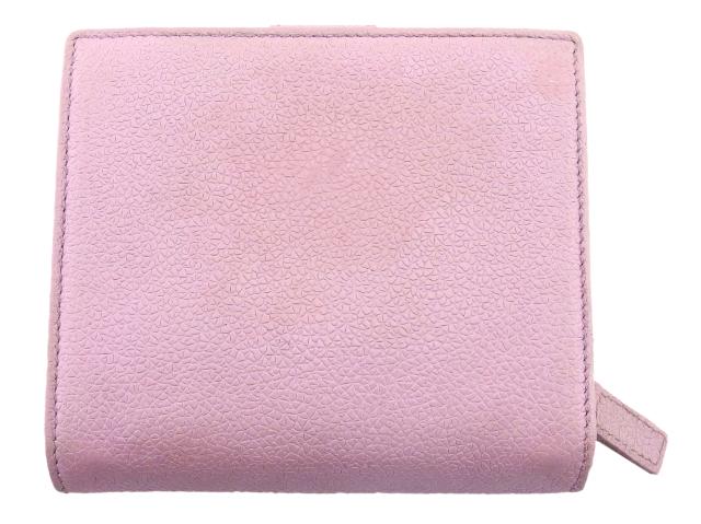 【30％OFF★週末タイムセール】ブルガリ BVLGARI 二つ折り財布コローレ ピンク レディース 中古_2