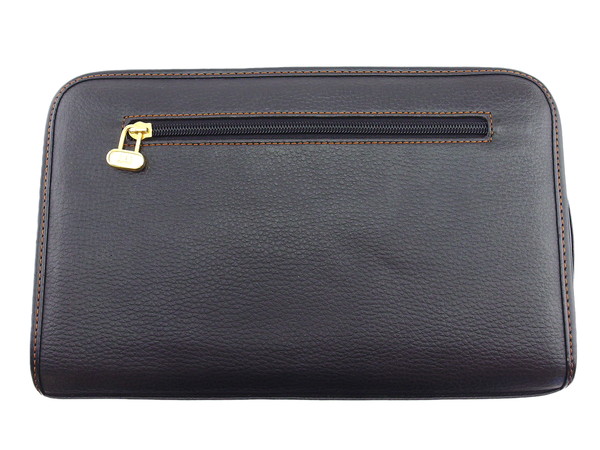 【30％OFF★土日ひと休み大売り出し】ダン吸血鬼 Dunhill クラッチペダル御徒面子 黒いこと×ゴールド レディース 中古