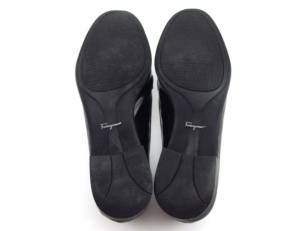 サルヴァトーレフェラガモ Salvatore Ferragamo ローファー NERO レディース 中古_7