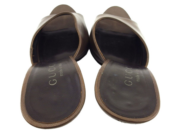 【週末タイムセール】グッチ GUCCI ミュール ライラック レディース 中古_2