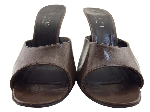 【週末タイムセール】グッチ GUCCI ミュール ライラック レディース 中古_5