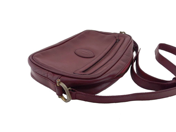 【GWタイムセール】カルティエ CARTIER ショルダーバッグマストライン ボルドー レディース 中古_4