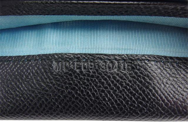 【ウィンターSALE★30%OFF】ブルガリ BVLGARI 長財布ブルガリブルガリ ブラック×シルバー×ブルー レディース 中古