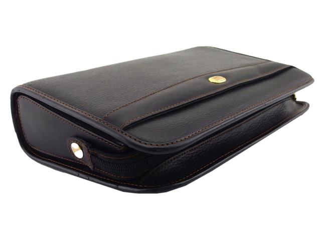 【30％OFF★土日ひと休み大売り出し】ダン吸血鬼 Dunhill クラッチペダル御徒面子 黒いこと×ゴールド レディース 中古