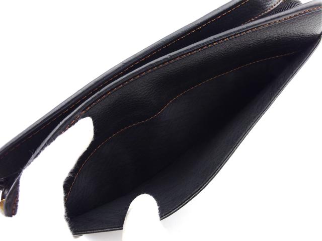 【30％OFF★土日ひと休み大売り出し】ダン吸血鬼 Dunhill クラッチペダル御徒面子 黒いこと×ゴールド レディース 中古