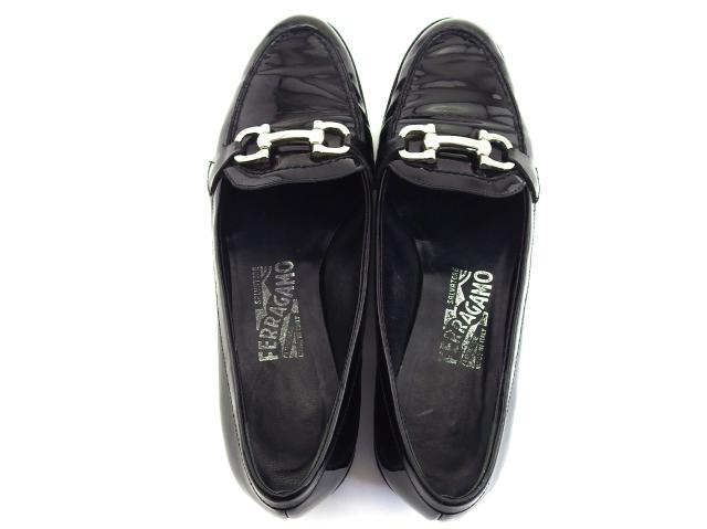 サルヴァトーレフェラガモ Salvatore Ferragamo ローファー NERO レディース 中古_10