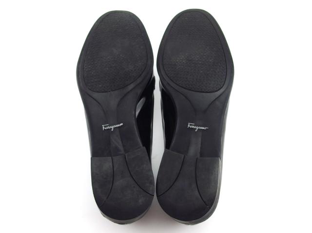 サルヴァトーレフェラガモ Salvatore Ferragamo ローファー NERO レディース 中古_16