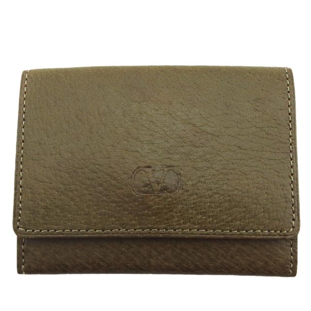 ヴァレンチノ・ガラバーニ ラウンドファスナー長財布/ルージュ 【A  