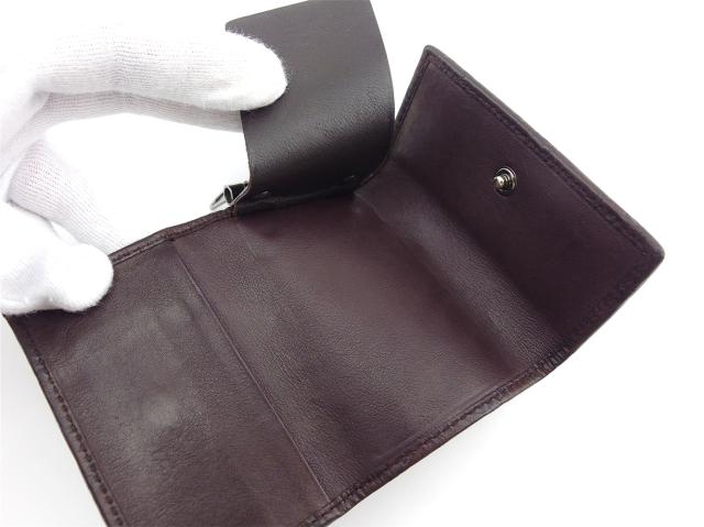 【30％OFF★週末タイムSALE】グッチ GUCCI キーケースグッチシマ ダークブラウン×シルバー レディース 中古_6
