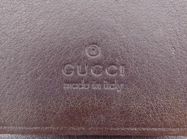 【30％OFF★週末タイムSALE】グッチ GUCCI キーケースグッチシマ ダークブラウン×シルバー レディース 中古_7