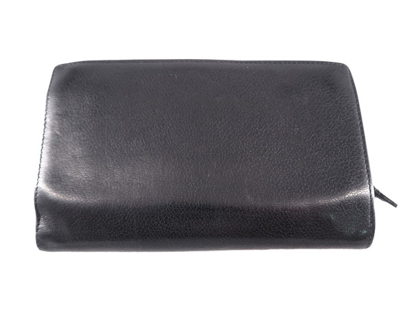 【30％OFF★週末タイムSALE】ブルガリ BVLGARI 長財布コローレ ロゴボタン ブラック レディース 中古