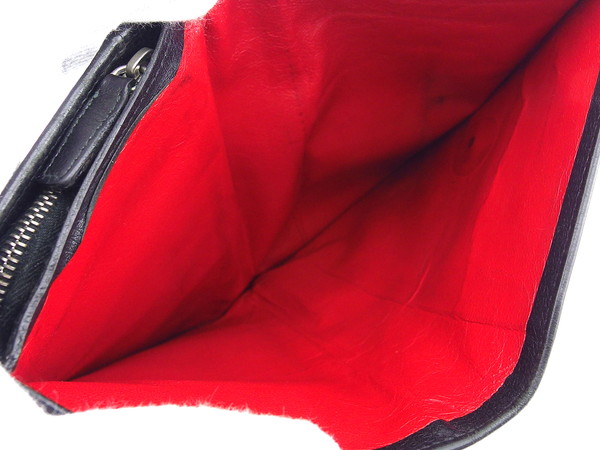 ブルガリ BVLGARI 長財布コローレ ロゴボタン ブラック レディース 中古