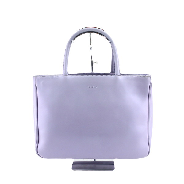 【BIGお買い物ラリー★30%OFFセール中】フルラ Furla トートバッグロゴ パープル レディース 中古
