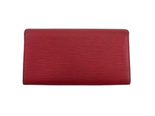 GWタイムセール】ルイ・ヴィトン LOUIS VUITTON 長財布エピ レッド 